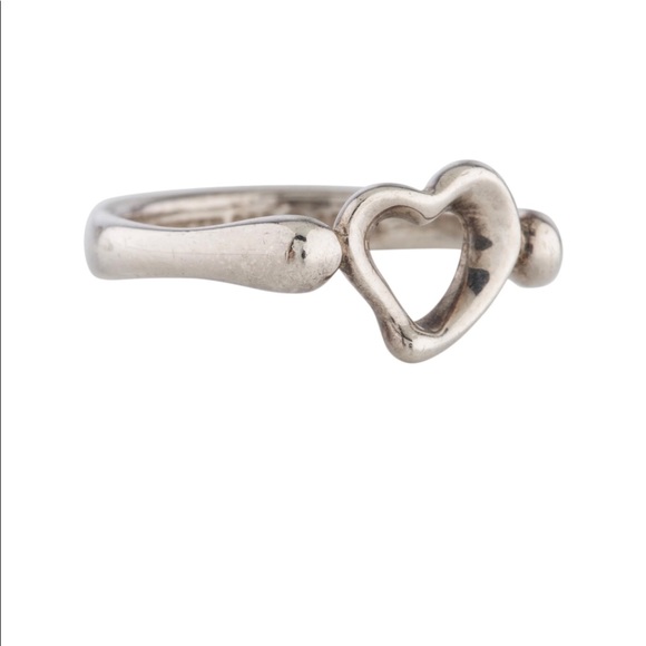 Tiffany & Co. Jewelry - Tiffany & Co. sterling silver heart ring